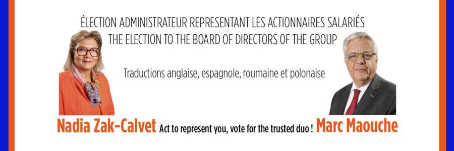 ÉLECTION ADMINISTRATEUR REPRESENTANT LES ACTIONNAIRES SALARIÉS