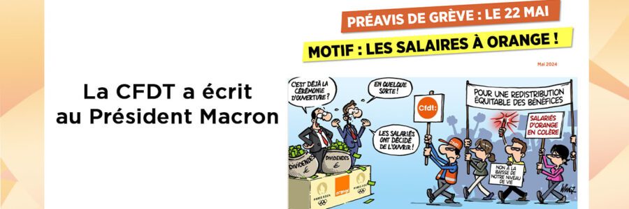 Préavis de grève : le 22 mai 2024