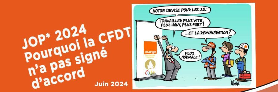 Jeux Olympiques et Paralympiques* 2024 : pourquoi la CFDT n&rsquo;a pas signé l&rsquo;accord