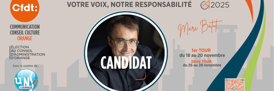 Votre voix, notre responsabilité avec Marc Batut – CA 2025