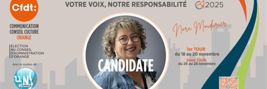 Votre voix, notre responsabilité avec Nora Moudurier – CA 2025