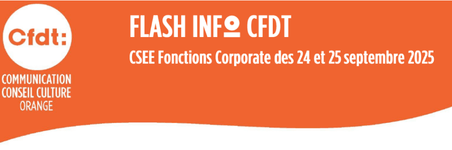 FLASH INFO /CSEE Fonctions Corporate